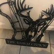 Best Customized Name Housewarming, Birthday Gifts Deer Bow Hunting Cut Metal Sign - Personalized Wall Metal Art Home Decor