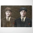 Customized Photo Blanket Gift For Father's Day, Mother's Day, Birthday Gift The Peaky Brothers - Personalized Fleece Blanket