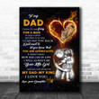Custom Name Happy Father's Day, Mother's Day, Birthday Gift, Unique Gift For Parent From Kids - Personalized Lion Canvas Print Home Decor