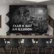 Inspirational & Motivational Wall Art, Business, Office Decor Fear Is Just An Illusion - Canvas Print Wall Decor