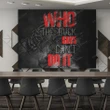 Inspirational & Motivational Wall Art, Business, Office Decor Who Says - Canvas Print Wall Decor