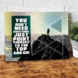 Inspirational & Motivational Wall Art, Business, Office Decor You Don't Need Directions Just Point Yourself - Canvas Print Wall Decor