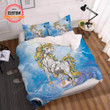 Customized Name Unicorn King Bedding Set Best Birthday Gifts - Duvet Cover Bedding Set