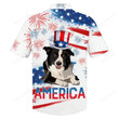 3d Hawaiian Shirt, Hoodie, Zip Hoodie, Hoodie Dress, Sweatshirt Dog Independence Day USA All Over Print