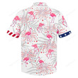 3d Hawaiian Shirt, Hoodie, Zip Hoodie, Hoodie Dress, Sweatshirt Flamingo Independence Day USA All Over Print