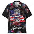 3d Hawaiian Shirt, Hoodie, Zip Hoodie, Hoodie Dress, Sweatshirt Skull Independence Day USA All Over Print