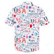 3d Hawaiian Shirt, Hoodie, Zip Hoodie, Hoodie Dress, Sweatshirt Happy Independence Day USA All Over Print