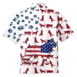 Happy Independence Day USA - 3d German Shepherd Hawaiian Shirt, Hoodie, Zip Hoodie, Hoodie Dress, Sweatshirt All Over Print