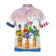 Happy Independence Day USA - 3d Parrot Hawaiian Shirt, Hoodie, Zip Hoodie, Hoodie Dress, Sweatshirt All Over Print