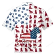 Happy Independence Day USA - 3d Cute Rottweiler Hawaiian Shirt, Hoodie, Zip Hoodie, Hoodie Dress, Sweatshirt All Over Print