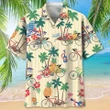Happy Birthday 2022 - 3d Tropical Cycling Hawaiian Shirt, Hoodie, Zip Hoodie, Hoodie Dress, Sweatshirt All Over Print