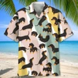 Happy Birthday 2022 - 3d Funny Dachshund Color Hawaiian Shirt, Hoodie, Zip Hoodie, Hoodie Dress, Sweatshirt All Over Print