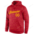 Customized Christmas Gift, Labour Day Gift Ideas 3d Hoodie, Zip Hoodie, Hoodie Dress, Sweatshirt Stitched Red Gold Christmas Personalized All Over Print