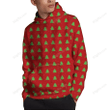 Christmas Gift, Labour Day Gift Ideas 3d Hoodie, Zip Hoodie, Hoodie Dress, Sweatshirt 8-Bit Pixel Christmas Tree Pattern All Over Print