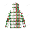 Christmas Gift, Labour Day Gift Ideas 3d Hoodie, Zip Hoodie, Hoodie Dress, Sweatshirt Merry Christmas Argyle Pattern All Over Print