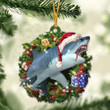 Shark Ornament - Christmas Gift For Family, For Her, Gift For Him, Gift For Pets Lover Ornament.