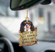 Cavalier King Charles Spaniel Get In, Sit Down, Shut Up, Hang On Car Hanging Ornament - Christmas Gift For Family, For Her, Gift For Him, Gift For Pets Lover Ornament
