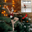 Ballet Dancer Custom Image Ornament - Christmas Gift 2022 For Family, Gift For Man & Women Ornament