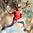 Custom Sport Image Ornament - Christmas Gift For Family, For Her, Gift For Him Two Sided Ornament