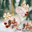 Custom Best Grandma Image Ornament - Christmas Gift For Family, For Her, Gift For Him Two Sided Ornament