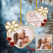 Custom Best Grandma Image Ornament - Christmas Gift For Family, For Her, Gift For Him Two Sided Ornament