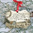 Amazing Grace Farm With Faith Christmas Medallion Metal Ornament - Christmas Gift For Family, For Her, Gift For Him Two Sided Ornament