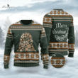 Merry Christmas & Happy New Year 3d Ugly Christmas Sweatshirt Snowflakes Bell Wool Knitted Aparel All Over Print