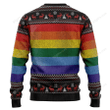 Merry Christmas & Happy New Year 3d Ugly Christmas Sweatshirt Have A Super Gay Holiday LGBT Pride Santa Rainbow Aparel All Over Print