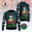 Merry Christmas & Happy New Year 3d Ugly Christmas Sweatshirt Siberian Husky Oh My Dog! Aparel All Over Print