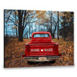 Merry Christmas & Happy New Year Custom Inspirational & Motivational Art Unique 30 Year Anniversary Gift For Husband Pickup Truck - Personalized Canvas Print Home Decor