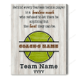 Merry Christmas & Happy New Year Custom Inspirational & Motivational Art Unique Tennis Coach Thank You Gift - Personalized Canvas Print Home Decor
