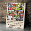 Merry Christmas & Happy New Year Custom Inspirational & Motivational Art Unique Appreciation Gift For Coach - Personalized Canvas Print Home Decor