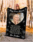 Merry Christmas & Happy New Year Custom Gift For Loss Of Loved One Personalized Fleece Blanket