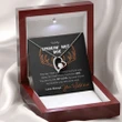 Valentine's Day Gift 2023, Anniversary Gift, Gift To My Smokin' Hot Doe , Necklace For Wife, Gift For Wife Birthday - Whenever You Feel Heart Necklace