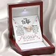 Valentine's Day Gift 2023, Anniversary Gift, Gift To My Wife, Necklace For Wife, Gift For Wife Birthday - I Love You More Than Double Heart Necklace