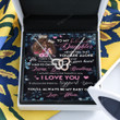 Happy Birthday Gifts 2023 Double Heart Necklace With Meaning Message Card, Best Gift Ideas To My Beloved Daughter No Matter
