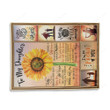 Happy Birthday Gifts 2023 Dad To My Daughter Today Is A Brand New Day Sunflower Fleece Blanket