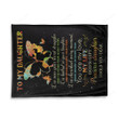 Happy Birthday Gifts 2023 Mom To My Daughter I Hold Your Dear Butterfly Fleece Blanket