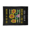 Happy Mother's Day Gift Ideas 2023 You Are My Sunshine Army Mom Fleece Blanket