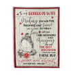Happy Anniversary Wedding Gift Ideas 2023 Husband To My Gorgeous Wife Meeting You Couple Ring Fleece Blanket