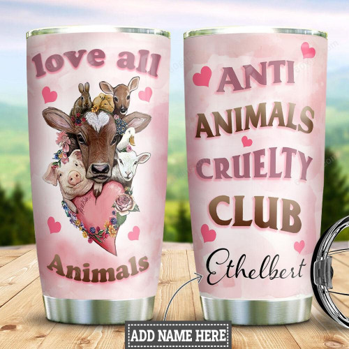 Personalized Gift Vegan Customized Stainless Steel Tumbler