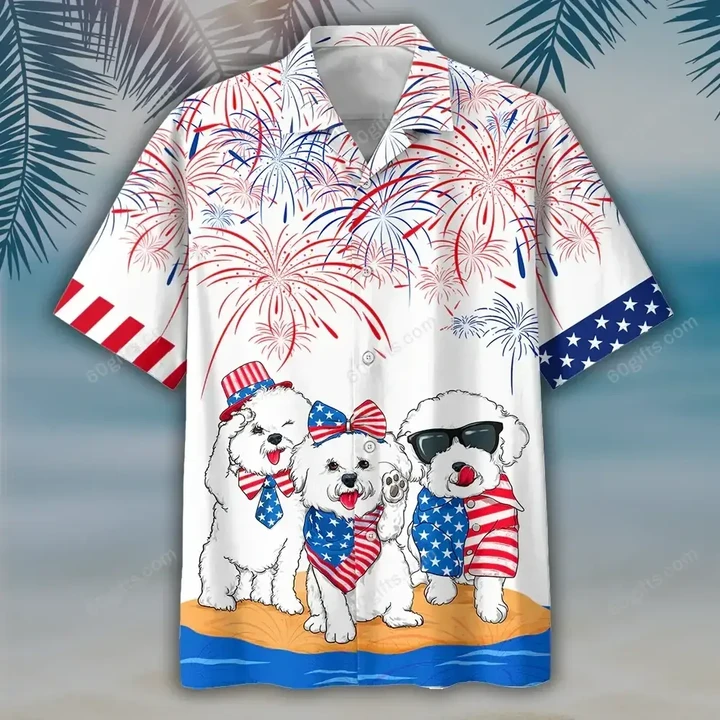 Happy Independence Day USA - 3d Black Cat Hawaiian Shirt, Hoodie, Zip Hoodie, Hoodie Dress, Sweatshirt All Over Print