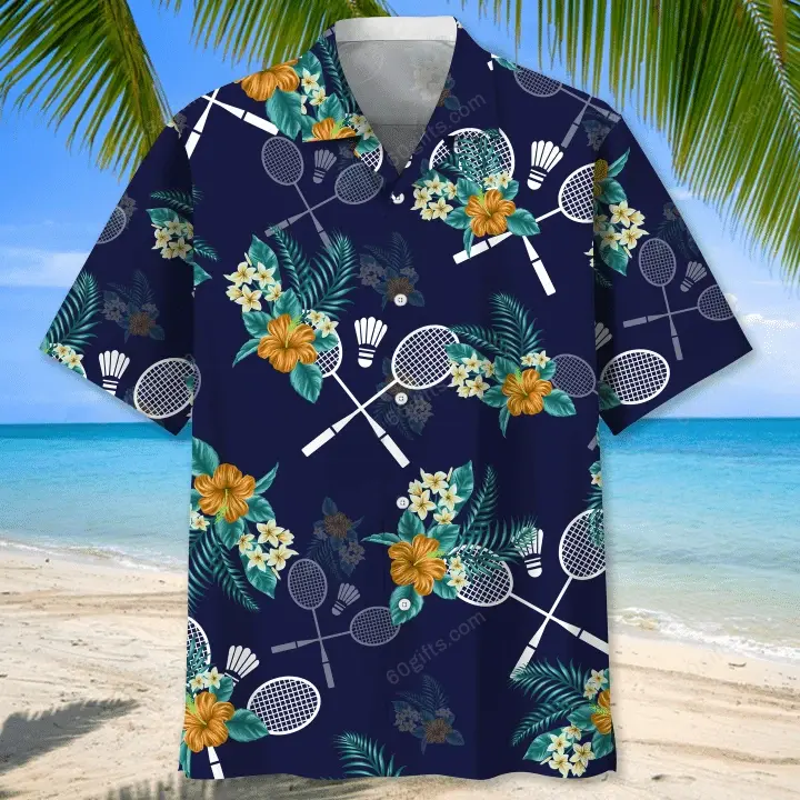 Happy Birthday 2022 - 3d Badminton Hawaiian Tropical Shirts, Hoodie, Zip Hoodie, Hoodie Dress, Sweatshirt All Over Print