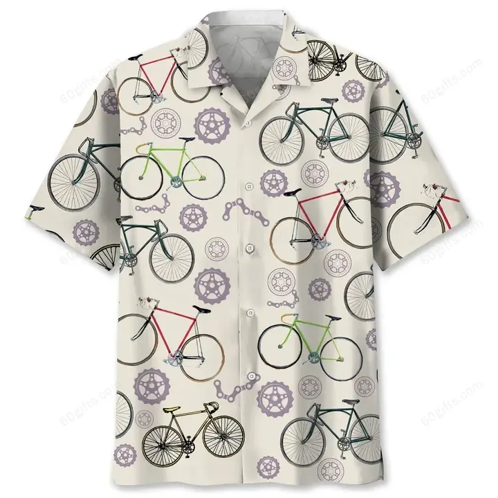 Happy Birthday 2022 - 3d Bicycle Lovers Hawaiian Shirt, Hoodie, Zip Hoodie, Hoodie Dress, Sweatshirt All Over Print