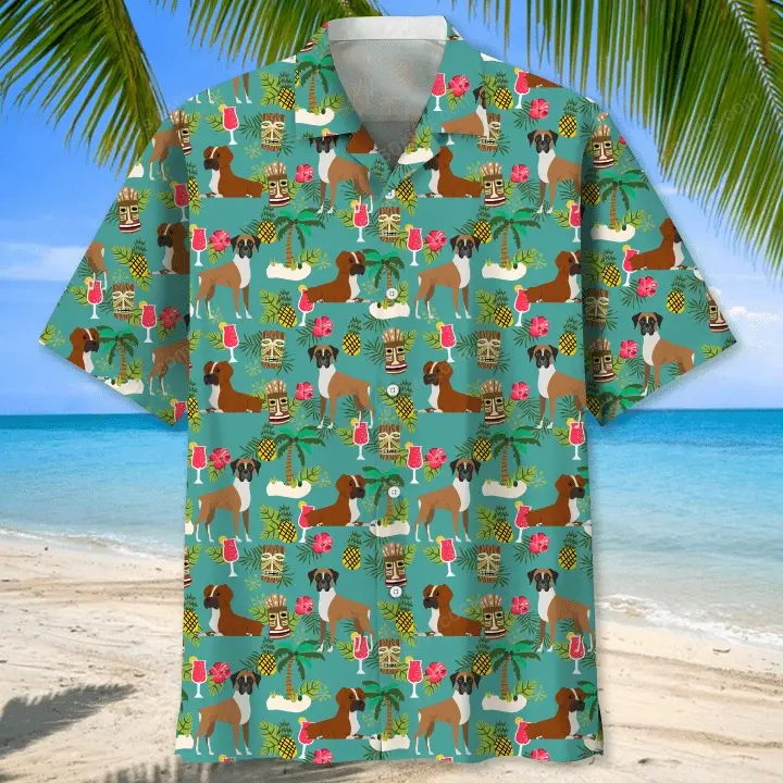 Happy Birthday 2022 - 3d Boxer Hawaiian Beach Shirts, Hoodie, Zip Hoodie, Hoodie Dress, Sweatshirt All Over Print