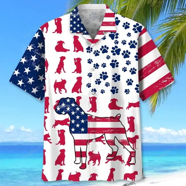 Happy Birthday 2022 - 3d Boxer American Flag Hawaiian Shirts, Hoodie, Zip Hoodie, Hoodie Dress, Sweatshirt All Over Print