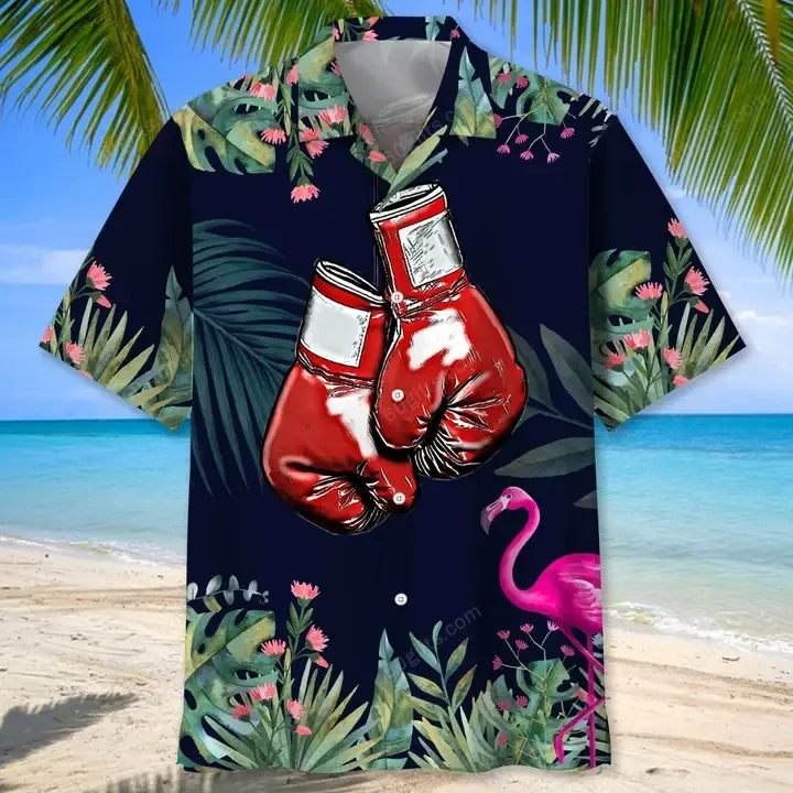 Happy Birthday 2022 - 3d Boxer Tropical Leaf Hawaiian Shirts, Hoodie, Zip Hoodie, Hoodie Dress, Sweatshirt All Over Print