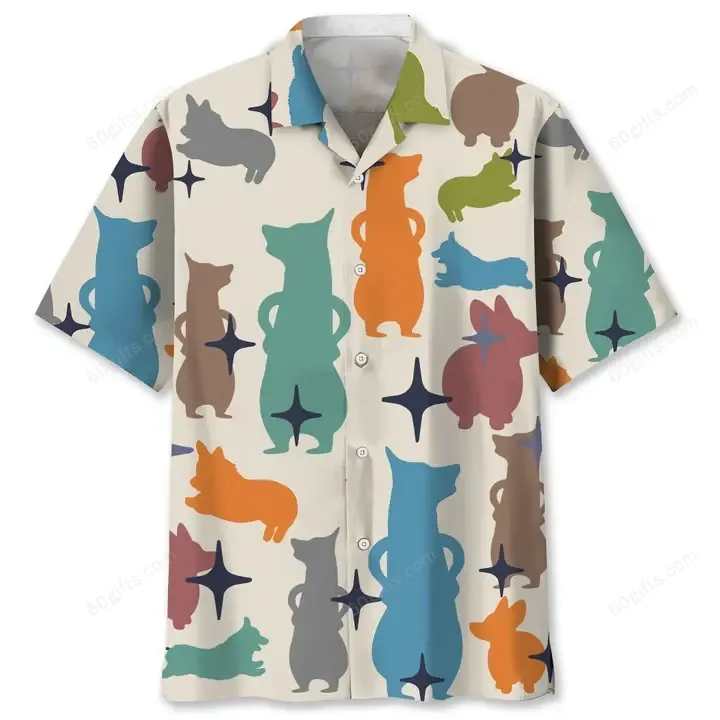 Happy Birthday 2022 - 3d Best Corgi Hawaiian Shirt, Hoodie, Zip Hoodie, Hoodie Dress, Sweatshirt All Over Print