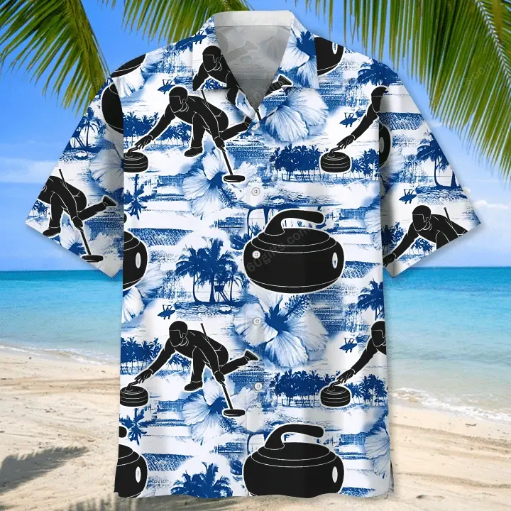 Happy Birthday 2022 - 3d Curling Blue Nature Hawaiian Shirts, Hoodie, Zip Hoodie, Hoodie Dress, Sweatshirt All Over Print