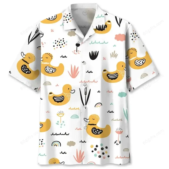 Happy Birthday 2022 - 3d Cute Baby Ducks Hawaiian Shirts, Hoodie, Zip Hoodie, Hoodie Dress, Sweatshirt All Over Print